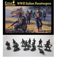 Caesar Miniatures 1/72 WWII Italian Paratroopers Plastic Model Kit [H075]