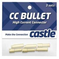 Castle Creations High Current Bullet Connector Set, 4mm, CC-BULLET-4 - CSECCBUL43