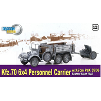 Dragon Armour 60638 1/72 Kfz.70 6x4 Personnel Carrier w/3.7cm PaK 35/36 Eastern Front 1943