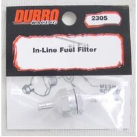 ###(DISCONTINUED DBR340) DUBRO 2305 IN-LINE FUEL FILTER (1 PCS PER PACK)(DISCONTINUED) - DBR2305