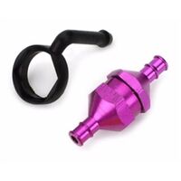 ###(DISCONTINUED USE DBR835) DUBRO 2308 IN-LINE FUEL FILTER (PURPLE) (1 PCS PER PACK) - DBR2308