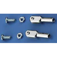 DUBRO 302 4-40 THREADED ROD ENDS (2 PCS PER PACK)