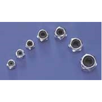 ###(DISCONTINUED) DUBRO 3114 SS 8-32 NYLON INSERT LOCK NUTS (4 PCS PER PACK)(DISCONTINUED)