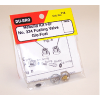 DUBRO 718 REBUILD KIT #334 FUEL VALVE GLO (1 PC PER PACK) - DBR718