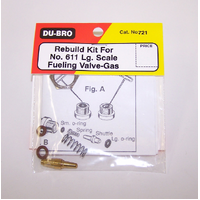 Rebuild Kit Large Fuel Valve Gas (1 kit per package) - DBR721