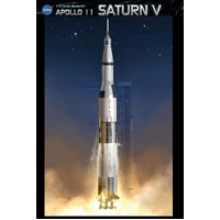 Dragon 11017 1/72 Apollo 11 Saturn V Plastic Model Kit - DR 11017