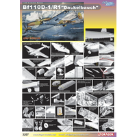 Dragon 1/32 Bf110D-1/R1 "Dackelbauch" (Wing Tech) Plastic Model Kit [3207]