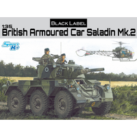 Dragon 3554 1/35 British Armored Car Saladin Mk.II - DR 3554