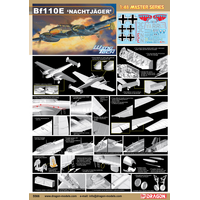 Dragon 5566 1/48 Bf110E Nachtjager - DR 5566