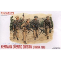 Dragon 1/35 Hermann Goering Division (Tunisia 1943) Plastic Model Kit [6036]