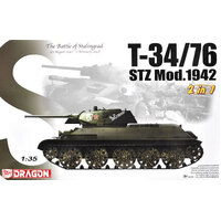 Dragon 1/35 T-34/76 STZ Mod.1942 Plastic Model Kit