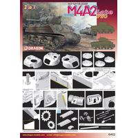 Dragon 1/35 USMC M4A2(W) Late Production PTO Plastic Model Kit