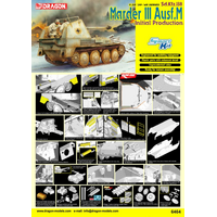 Dragon 1/35 Sd.Kfz.138 Marder III Ausf.M Initial Production Plastic Model Kit [6464]