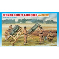 Dragon 1/35 German Rocket Launcher w/Crew Plastic Model Kit [6509]
