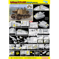 Dragon 1/35  Sd.Kfz.138/1 Geschützwagen 38 H für s.IG.33/1 Initial Production (Smart Kit) [6857]