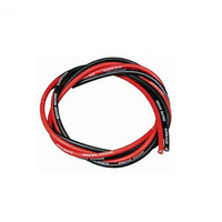 Dualsky red and black 18G silicon wire -1 metre each - DSAWG18