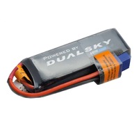 Dualsky 900mah 2S HED LiPo Battery, 50c - DSB31797
