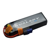 Dualsky 2200mah 2S HED Lipo Battery, 50C - DSB31810