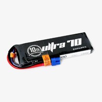 Dualsky Ultra 70 LiPo Battery, 3300mAh 2S 70c - DSBXP33002ULT
