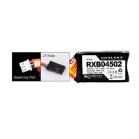 Dualsky 450mah 2S 25C LiPo Receiver Battery, IVM, JR Plug - DSRXB04502