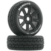 Duratrax Bandito Mounted Buggy Tire, C3 Compound, 2pcs - DTXC3656