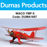 DUMAS 1807 35 INCH WACO YMF-5 R/C ELECTRIC POWERED - DUMA1807