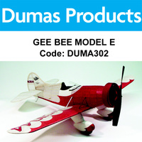 DUMAS 302 GEE BEE MODEL E 30 INCH WINGSPAN RUBBER POWERED - DUMA302