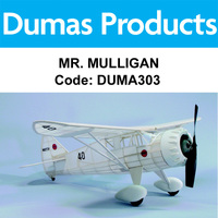 DUMAS 303 MR. MULLIGAN 30 INCH WINGSPAN RUBBER POWERED