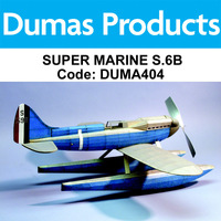 DUMAS 404 SUPER MARINE S.6B  RUBBER POWER 27 INCH WINGSPAN RUBBER POWERED - DUMA404