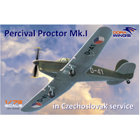 Dora Wings 1/72 Percival Proctor Mk.1 Czechoslovak markings Plastic Model Kit [72003]