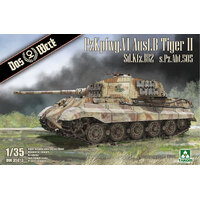 Das Werk 1/35 PzKpfwg.VI Ausf.B Tiger II Sd.Kfz.182 Plastic Model Kit [DW35013]