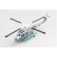 Easy Model 36930 1/72 Helicopter - Super Lynx, Royal Navy, No 410 "Blue Rhino" Assembled Model - EAS-36930