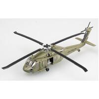 Easy Model 1/72 Helicopter - UH-60 Blackhawk "Midnight Bule" 101 Airborne Assembled Model [37016]