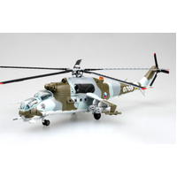 Easy Model 37036 1/72 Helicopter - Mi-24 Hind Czech Republic Air Force No.0709 Assembled Model - EAS-37036