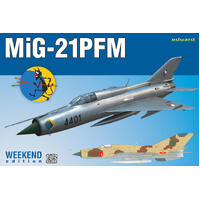 Eduard 7454 1/72 MiG-21PFM Weekend edition Plastic Model Kit - ED07454