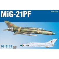 Eduard 07455 1/72 MiG-21PF Weekend edition Plastic Model Kit - ED07455