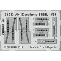 Eduard 1/35 AH-1Z seatbelts STEEL (ACADEMY) [33243]