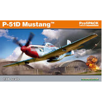 Eduard 1/48 P-51D Mustang Profipack Plastic Model Kit [82102]