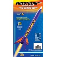 Estes 0806 Firestreak SST Beginner Model Rocket Kit (13mm Mini Engine) - EST-0806