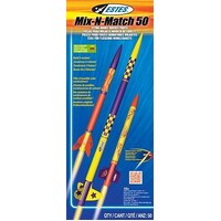 Estes 2005 Mix-N-Match 50 (2) Model Rocket Kit (18mm Standard Engine) - EST-2005