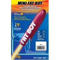 Estes Mini Fat Boy Intermediate Model Rocket Kit (13mm Mini Engine)