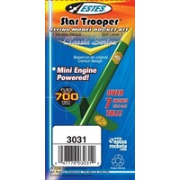 Estes 3031 Star Trooper Intermediate Model Rocket Kit (13mm Mini Engine) - EST-3031
