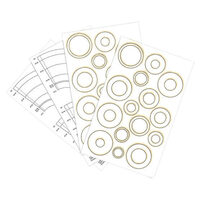 Estes Laser Cut Centering Rings and Paper Adapters (4 pc) Model Rocket Accessory [3179]
