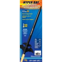 Estes 7217 Hyper Bat (2 stage) Advanced Model Rocket Kit (18mm Standard Engine) - EST-7217