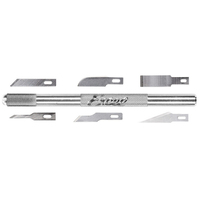 EXCEL 19064 EXCEL K1 HANDLE ONLY WITH 6PCS OF ASSORTED BLADES - EXL19064