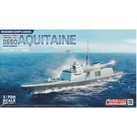 Freedom Models 1/700 D650 Aqutitaine Frigate / Marine Nationale Plastic Model Kit