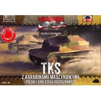 First To Fight 1/72 TKS with km's (Polish Reconnaissance tank ) Plastic Model Kit