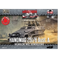 First To Fight 1/72 HANOMAG 251/6 Ausf A. German Command car Plastic Model Kit