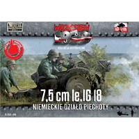 First To Fight 1/72 7,5cm le IG 18 German Infantry gun Plastic Model Kit