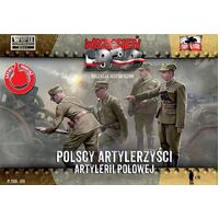 First To Fight 1/72 Polish crew of Field Artillery Plastic Model Kit